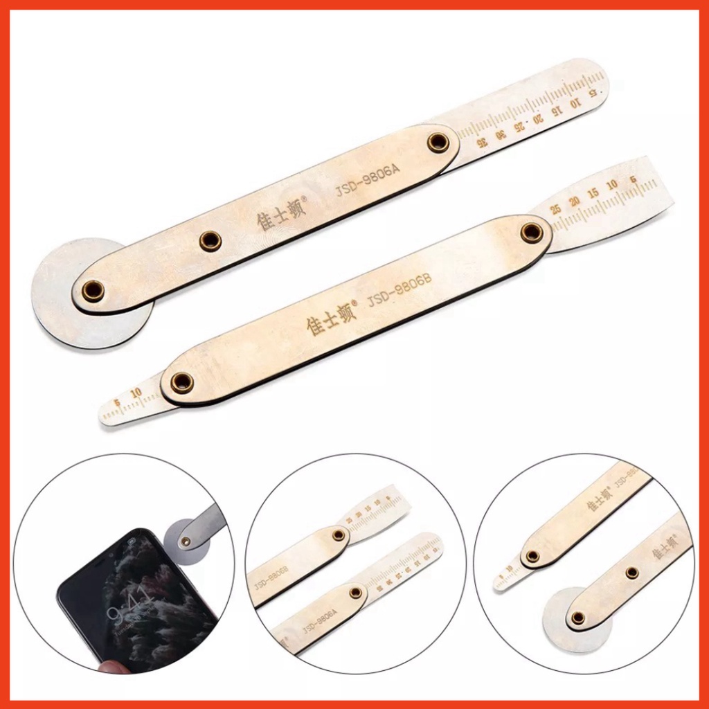 Bộ dụng cụ cầm tay lách cậy tháo màn hình điện thoại, bộ 2 cái