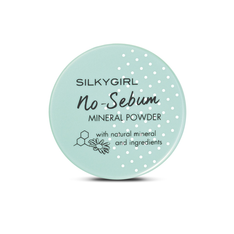 Ảnh Combo 2 Phấn Phủ Khoáng Kiềm Dầu Nosebum Silkygirl 5g 2