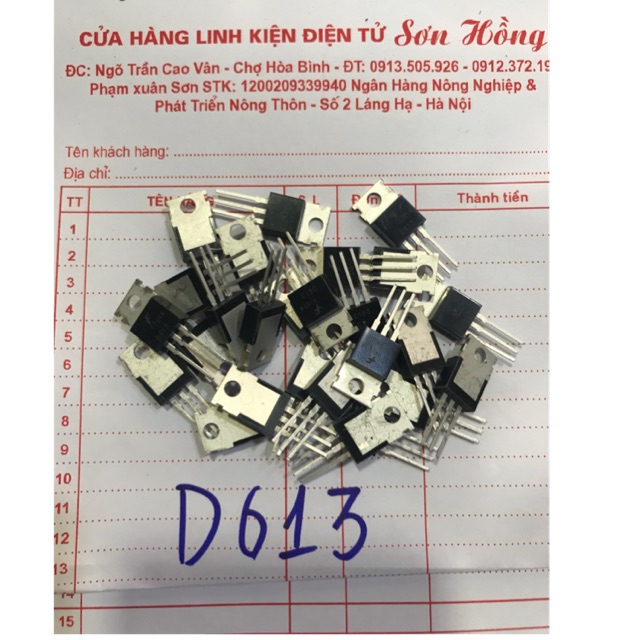 10 con Transistor D613 | Shopee Việt Nam
