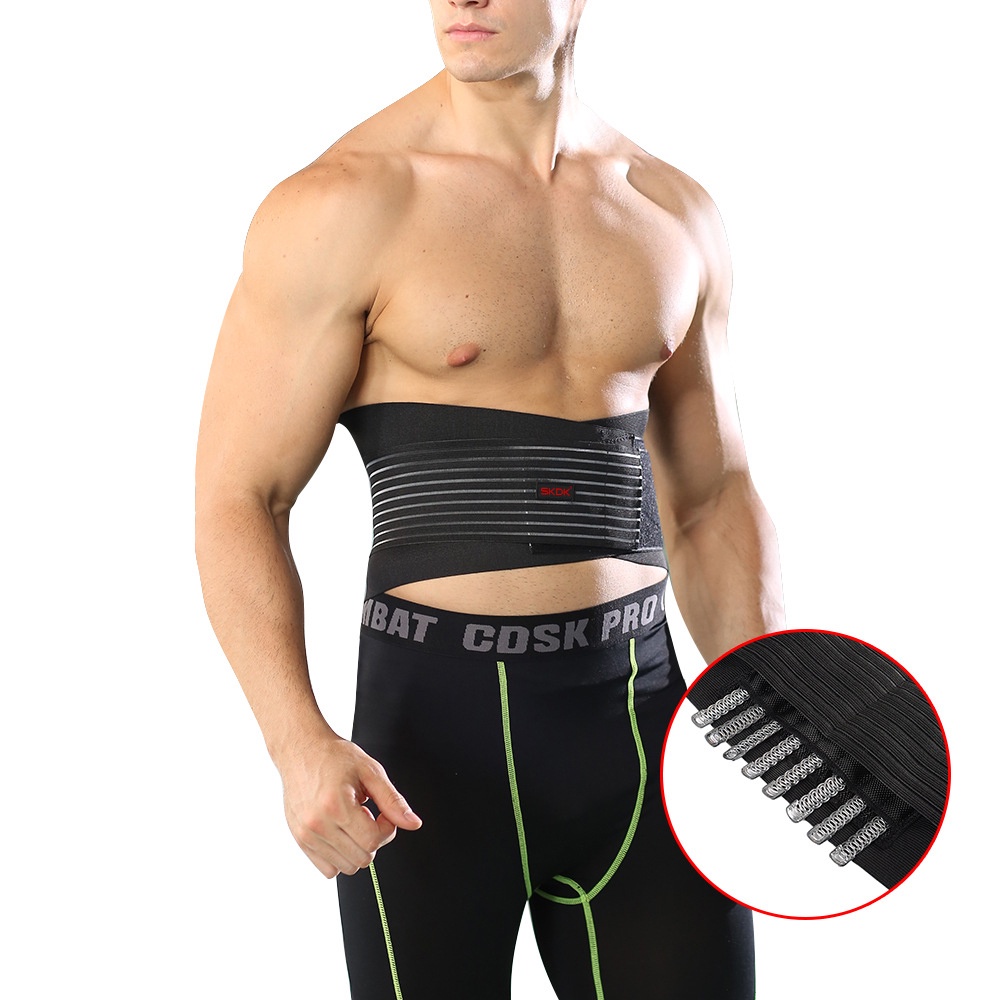 Ảnh Băng quấn bụng và lưng bảo vệ cột sống, tập gym, chống chấn thương CLEACCO - Hàng chính hãng BORO SPORT 4