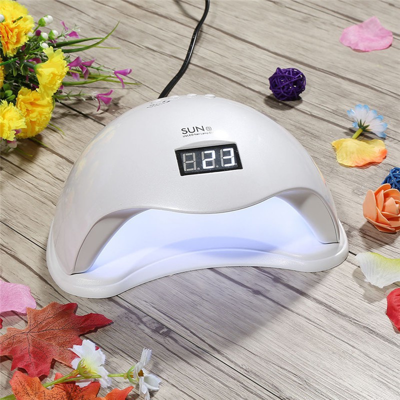 [Shop]Máy Hơ Gel Sun 5 Chính Hãng UV/LED  48W[Spa]