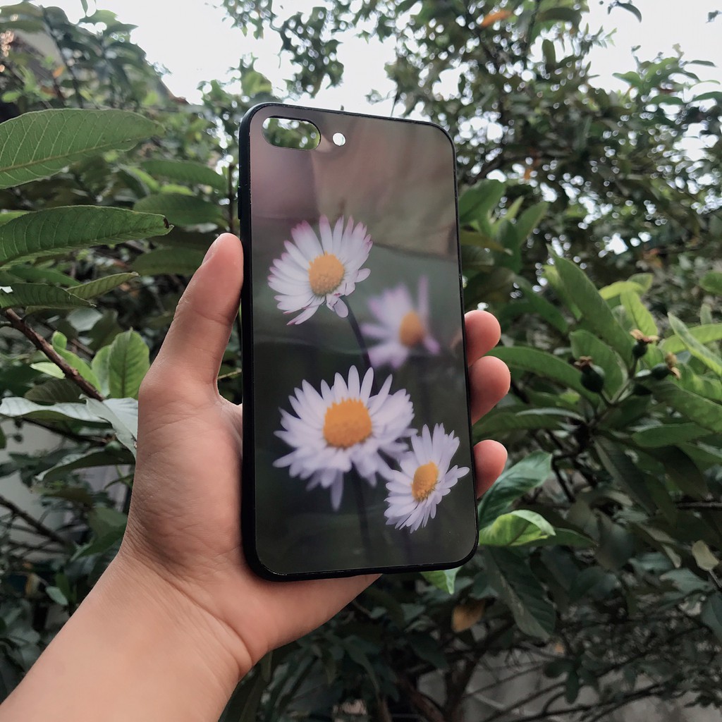 Ốp iphone in hình cực đẹp siêu bền - Cúc họa mi nhẹ nhàng - 6/6plus/6s/6splus/7/7plus/8/8plus/x/.....