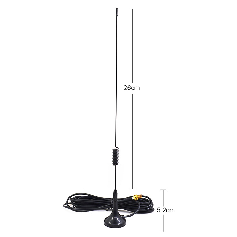 UT-106UV SMA-Nữ Xe Ô Tô Ăng Ten Băng Đô Kép Từ Tính Cho UV-5R UV-82 UV-9R Bộ Đàm