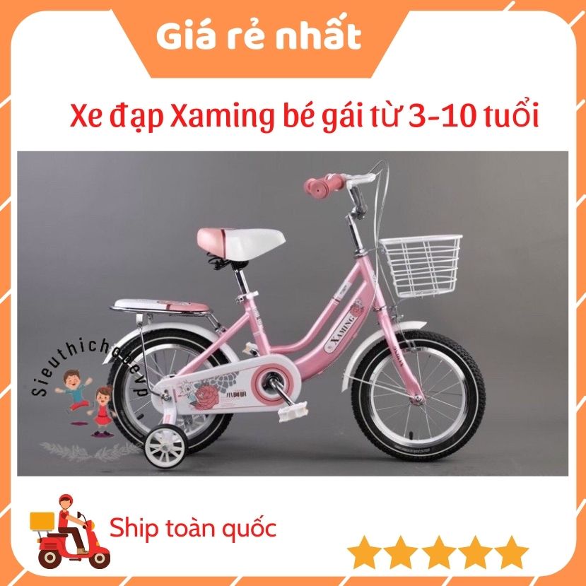 Xe Đạp Trẻ Em Xaming Mẫu Mới 2021 Cỡ 12 / 14/ 16/18/20 Inch | Shopee Việt  Nam