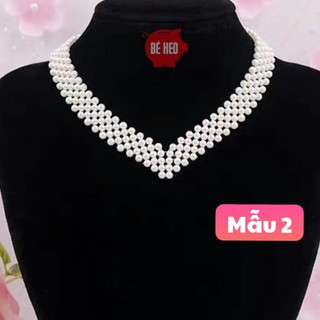 Choker trang sức cô dâu - Trang sức Bé Heo BHDC251