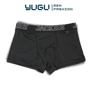 Quần sịp đùi nam cao cấp thun lạnh cạp cao JACKIES N02 -YUGU- Quần lót boxer nam thun lạnh mềm mát ,1 chiếc, che tên