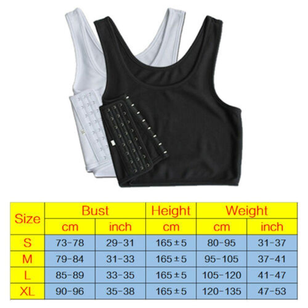SNUGHOUSE Corset Tăng Cường Áo Ngực Shaper Đồng Tính Nữ Tomboy