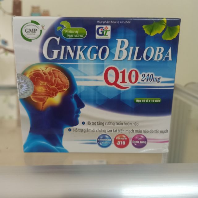 Thông Tin Về Thuốc Ginkgo Biloba Q10 240mg