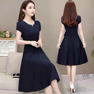 Đầm xoè thắt eo siêu xinh xắn thời trang tinh tế hot , tôn dáng siêu đẹp cho các nàng HIYU STORE