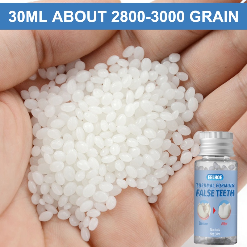 Ảnh EELHOE 10G/20G/30G Nha Khoa Chất Liệu Trám Composite Tạo Hình Nhiệt Răng Giả Tạm Thời Thay Thế Giả Nhiệt Hạt Khoảng Cách Giả Keo 30G -Ampere 3