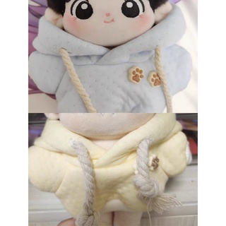 [48 mẫu][ORD] Áo hoodie cho doll 10cm 15cm 20cm - Outfit doll 10cm 15cm 20cm