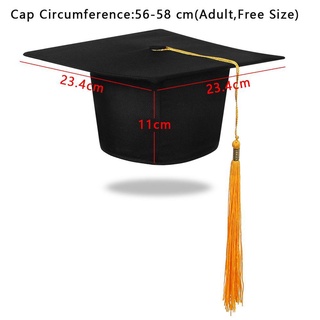 Mũ cối METUBE Đồ dùng dự tiệc Chúc mừng lễ tốt nghiệp Đại học trung học Mũ học thuật