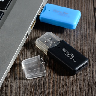 Thẻ Nhớ Có Sẵn Bằng Nhựa Đầu đọc Thẻ Nhớ Di động Mini TF Micro SD USB 2.0 Truyền Tốc độ Cao Tất Cả Trong Một Feelnature