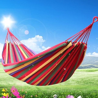 Võng Du Lịch Sợi Vải Đan Canvas Size 190Cm - Võng Nhiều Màu Cắm Trại, Dã Ngoại, Gấp Gọn (Kèm Túi, Dây)