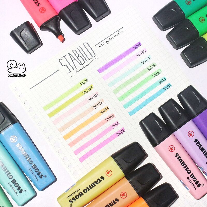 Bút dạ quang Stabilo Boss