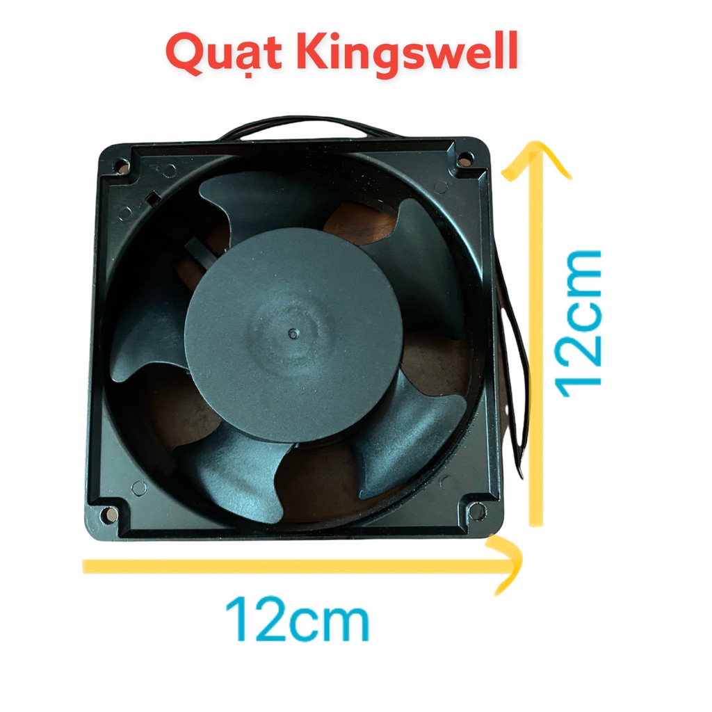 (VTĐL)Quạt tủ lạnh 5 cánh Suno lớn 220V (12*12)