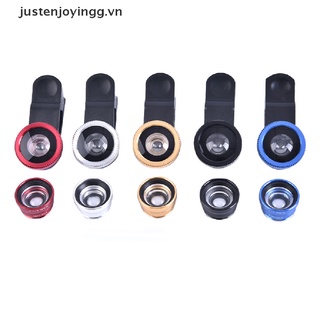 [Z&O]Set lens mắt cá + góc rộng + macro 3 trong 1 cho điện thoại thông dụng