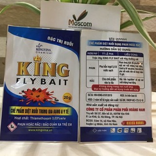 Thuốc diệt ruồi King Fly Bait 20g- Vua diệt ruồi
