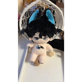 [45 mẫu][ORD] Doll không thuộc tính có tai và đuôi 20cm - Búp bê nam không thuộc tính có xương 20cm