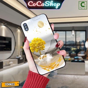 Ốp lưng iphone mặt kính cao cấp - Kim tiền vàng bên cá hươu quần hội - 6/6plus/6s/6splus/7/7plus/8/8plus/x/.....