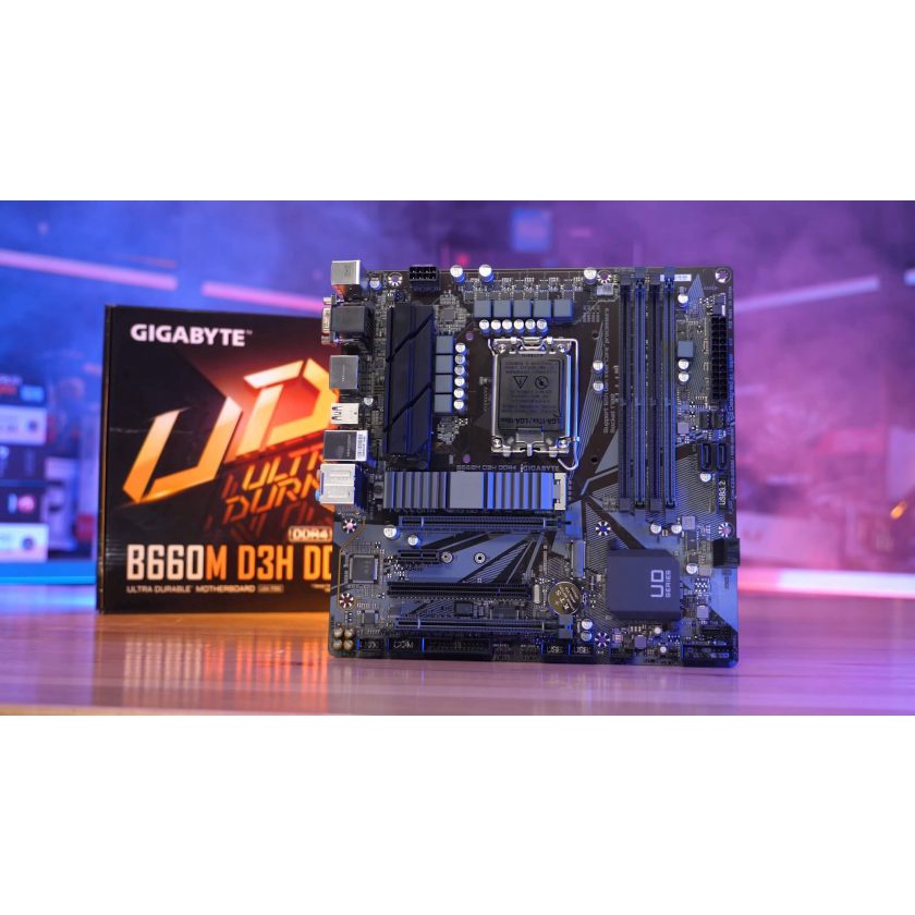 Mainboard Gigabyte B660M D3H DDR4 Shopee Việt Nam