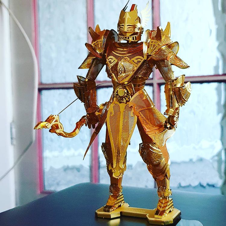 Ảnh Mô Hình Kim Loại Lắp Ráp 3D Piececool Hiệp Sĩ Bầu Trời Knight Of Firmament [chưa ráp] 2
