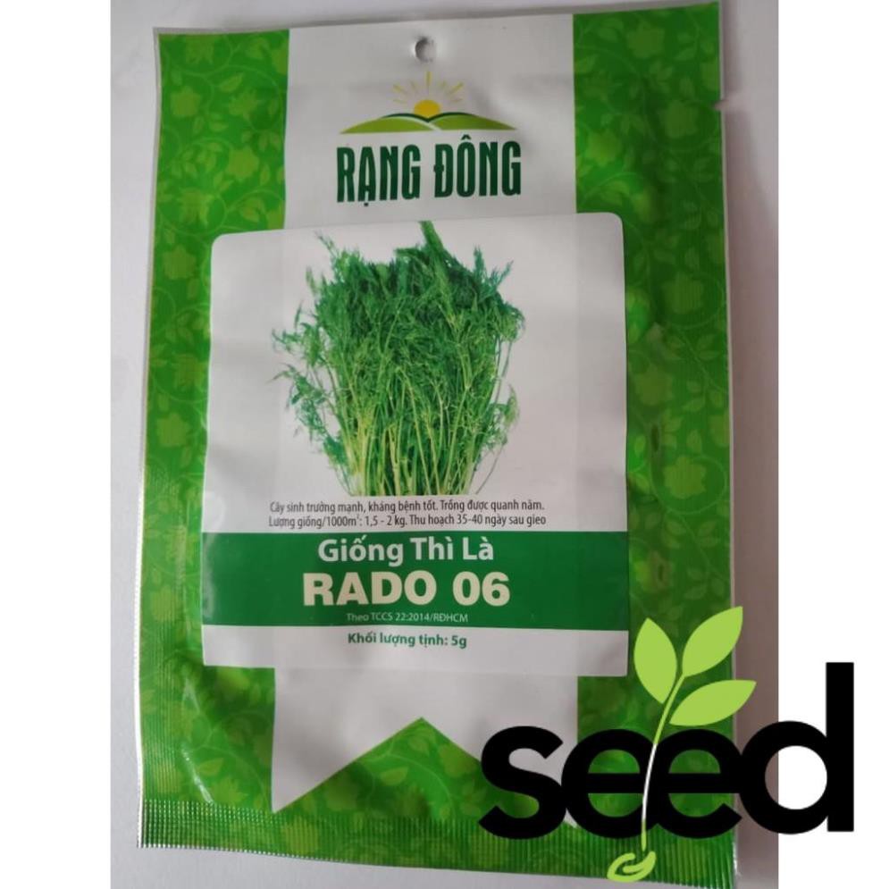 Hạt Giống Rau Thì Là Rạng Đông Chịu Nhiệt 5gram | Shopee Việt Nam