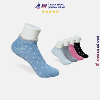 Combo 5 đôi Tất cổ ngắn nữ họa tiết chấm bi T&T SOCKS & HOSIERY - NU 351