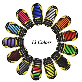 Set 16 Dây Giày Silicone Không Cần Buộc Tiện Lợi