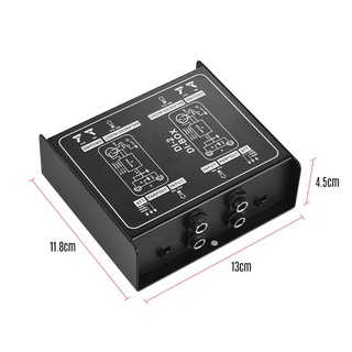 Charmantcc1 Thay thế bộ chuyển đổi tín hiệu hộp phun DI-Box thụ động một kênh