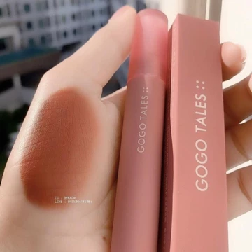 Son Kem Nhung Lì GOGO TALES AIR VELVET LIP GLOSS MATTEL Nội Địa Trung Siêu Hot Son Kem Lì Không Dính Cốc Mềm Môi 👄