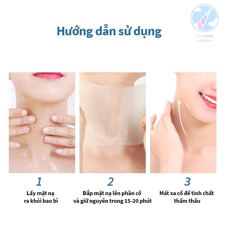 Mặt Nạ Cổ Nội Địa Trung Dưỡng Ẩm, Cải Thiện Tình Trạng Lão Hoá Nếp Nhăn