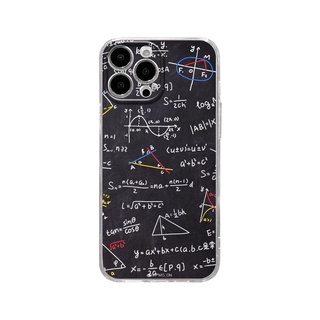 Ốp Câu Hỏi Toán Học Hợp Thời Trang Cho iPhone 16 15 14 13 12 11 Pro Promax 14Plus mini X XS XR XSMAX 6 6s 5 5S 6plus / 6splus 7 8 SE2020 7plus / 8Plus TPU Bìa Mềm QMZT