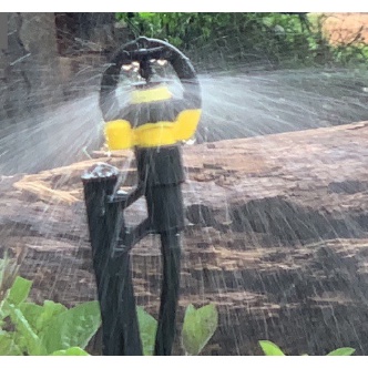 Béc Bù áp T700 - Bán Kính tuỳ chỉnh-Chống côn trùng-Tưới Phun mưa . tặng kèm đuôi 6mm ra ldpe 6mm