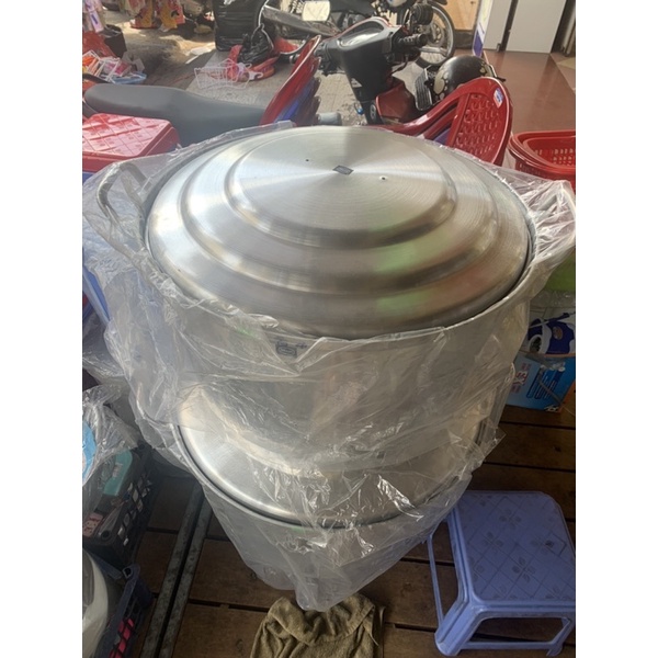 Nồi Nhôm Nắp Mô ( Thanh Hiền ) Size Lớn 62 , 64 , 66 , 68 , 70 , 72cm