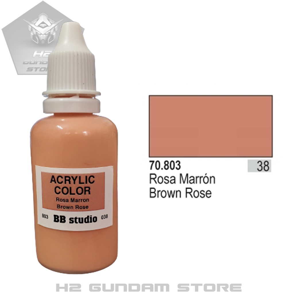Sơn mô hình gốc Acrylic BB Studio mã 021 - 040 (Tone màu tương tự ...