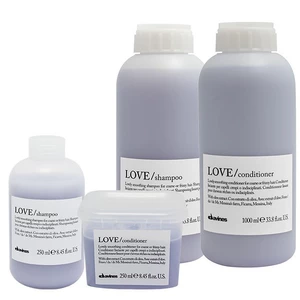 Cặp Gội Xả - Davines Love Smoothing - Dành cho tóc rối xù và khó vào nếp (250ml)