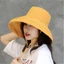 Mũ đi biển MERIGGIARE Di động mùa xuân hè Vành rộng chống tia cực tím có dây chống gió Mũ chống nắng