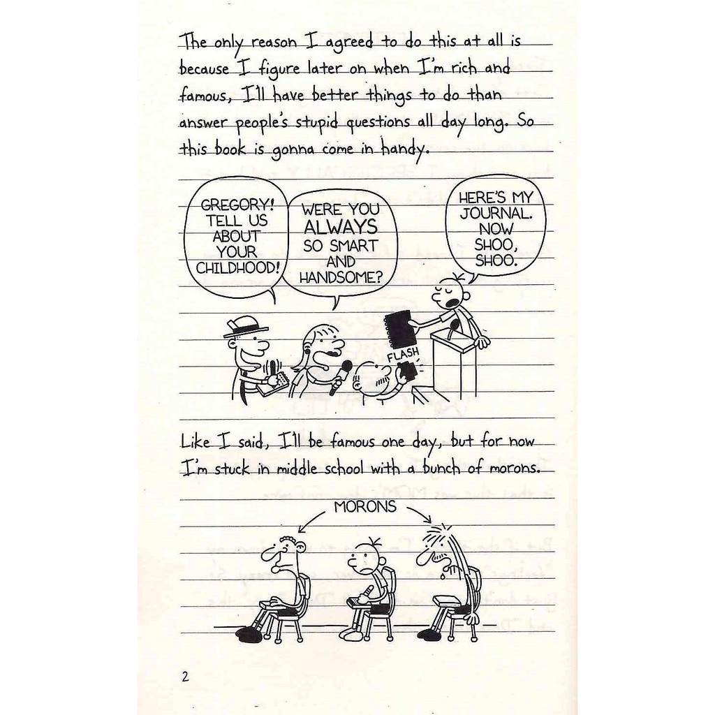 Ảnh Sách Ngoại văn: Diary Of A Wimpy Kid - Vol 1 (Tập 1) 2