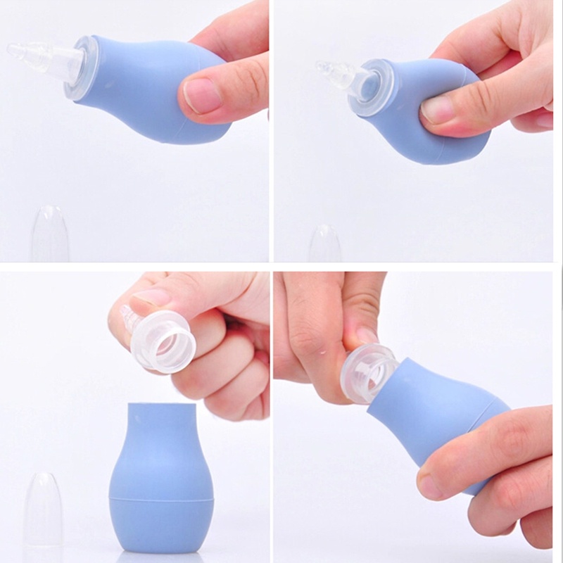 Dụng Cụ Hút Vệ Sinh Mũi Bằng Silicon Cho Trẻ Sơ Sinh