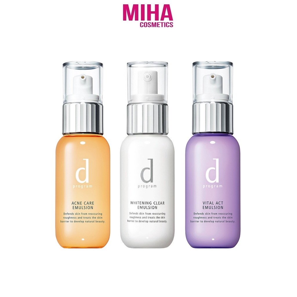 Sữa Dưỡng Da D-Program Emulsion Dưỡng Trắng Chống Lão Hóa Ngừa Mụn ...
