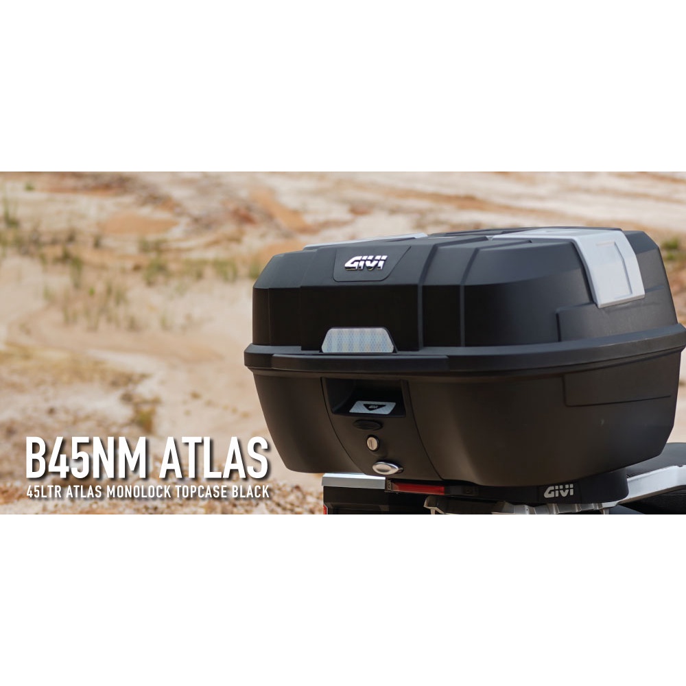 Thùng sau GIVI B45NM 45 lít chống nước tuyệt đối - Chính hãng
