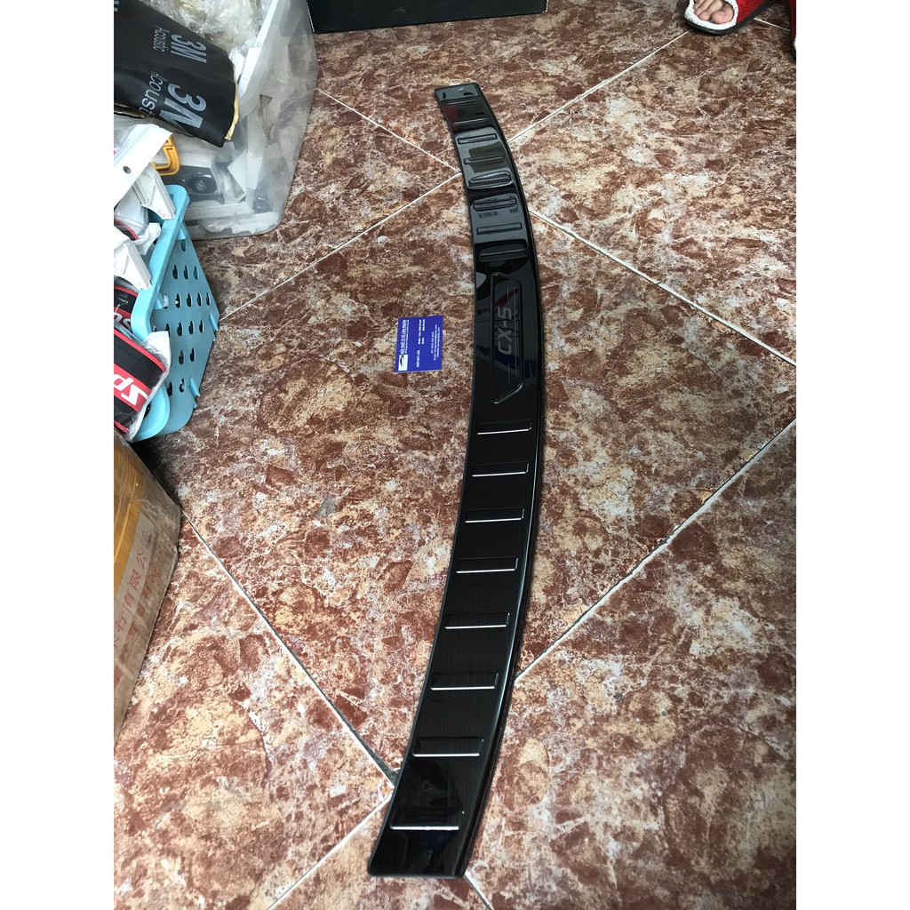 Ốp chống trầy cốp xe CX5 2019-2023, Bộ ốp trầy cốp trong và ngoài Mẫu Titan cao cấp