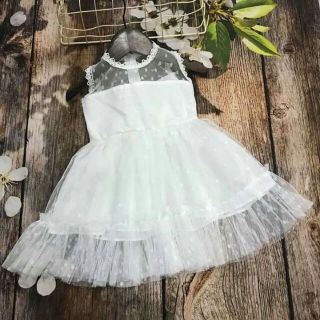 Váy công chúa -thiết kế cao cấp cho bé-ren voan loại mềm- bên trong có lớp lót cotton