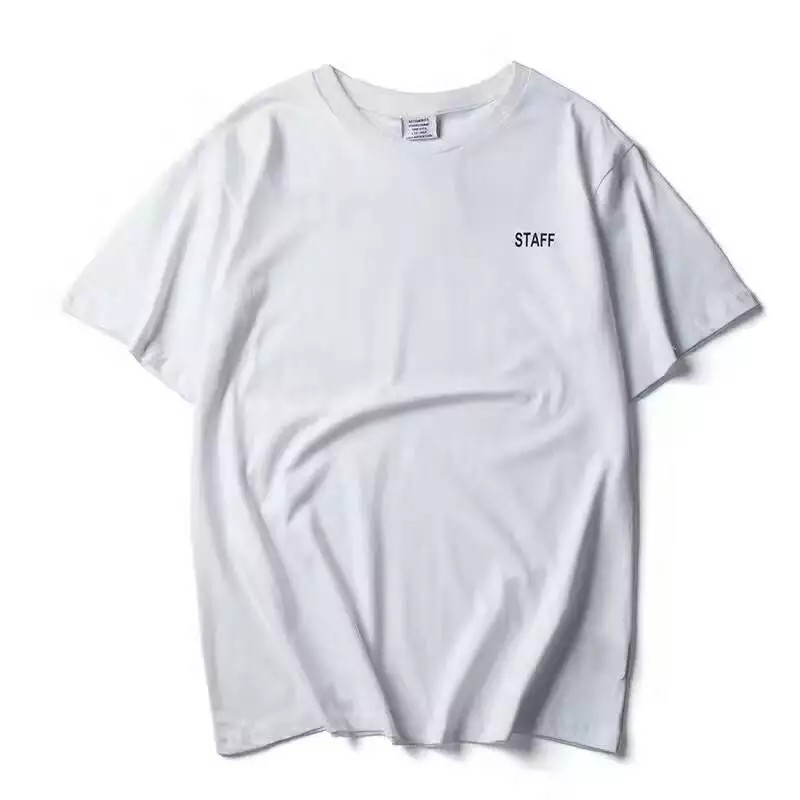 Áo thun Stee Cổ tròn chữ phản quang VETEMENTS STAFF Localbrand ICVCVNI Unisex