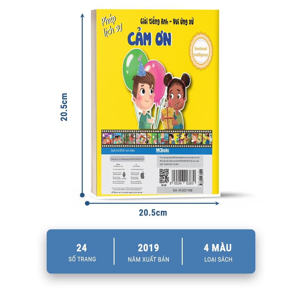 Sách - Giỏi Tiếng Anh - Vui Ứng Xử - Thank You - MCBooks