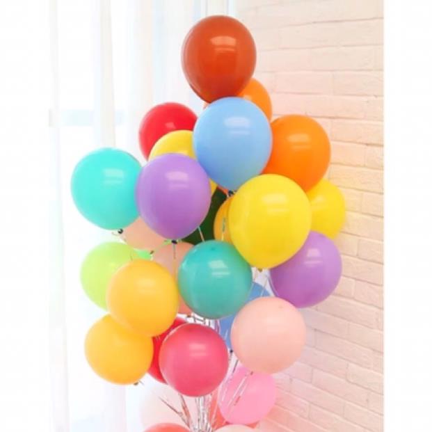 Set 50 bóng bay 10'' trang trí sinh nhật, sự kiện, khai trương, đám cưới, kỷ yếu - K176