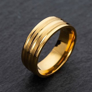 Nhẫn nam titanium bản to BHN81