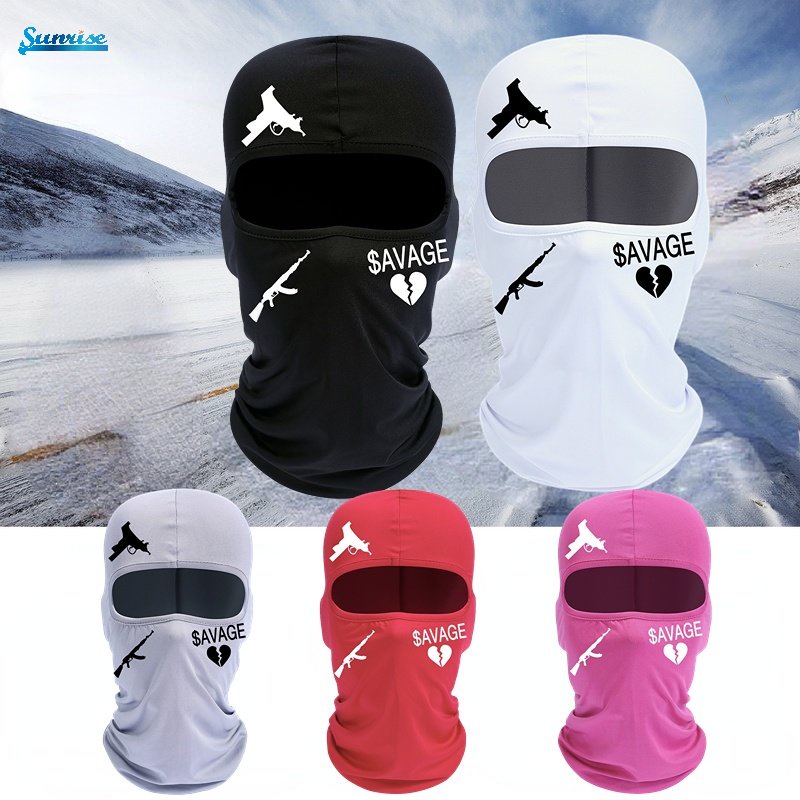 1Pc Cycling Balaclava Full Face Mask Bicycle Hat Windproof Quickdry