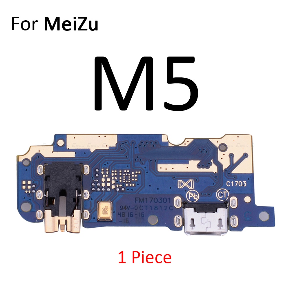 Bảng Mạch Cổng Sạc USB Kèm Mic Cho Meizu U20 U10 M6 M6S M5 M5C M5S